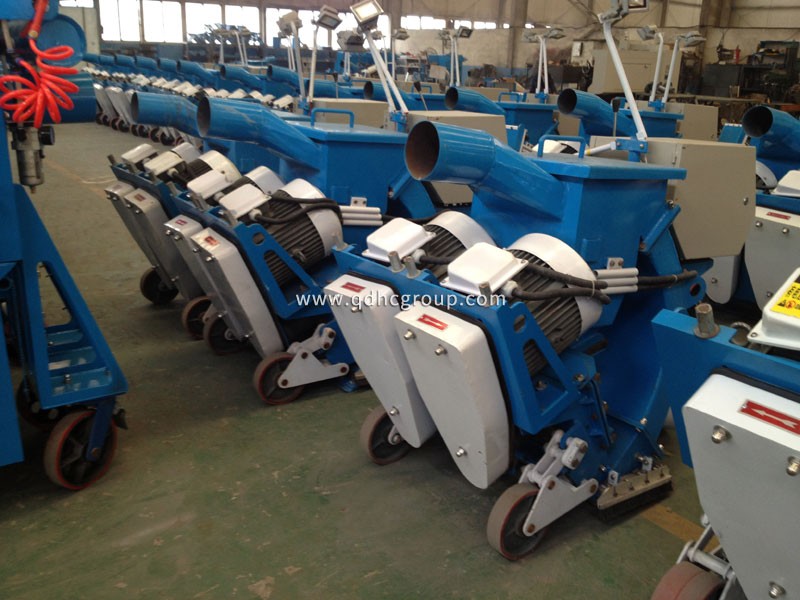 雙拋頭路面拋丸機 雙拋頭路面拋丸機