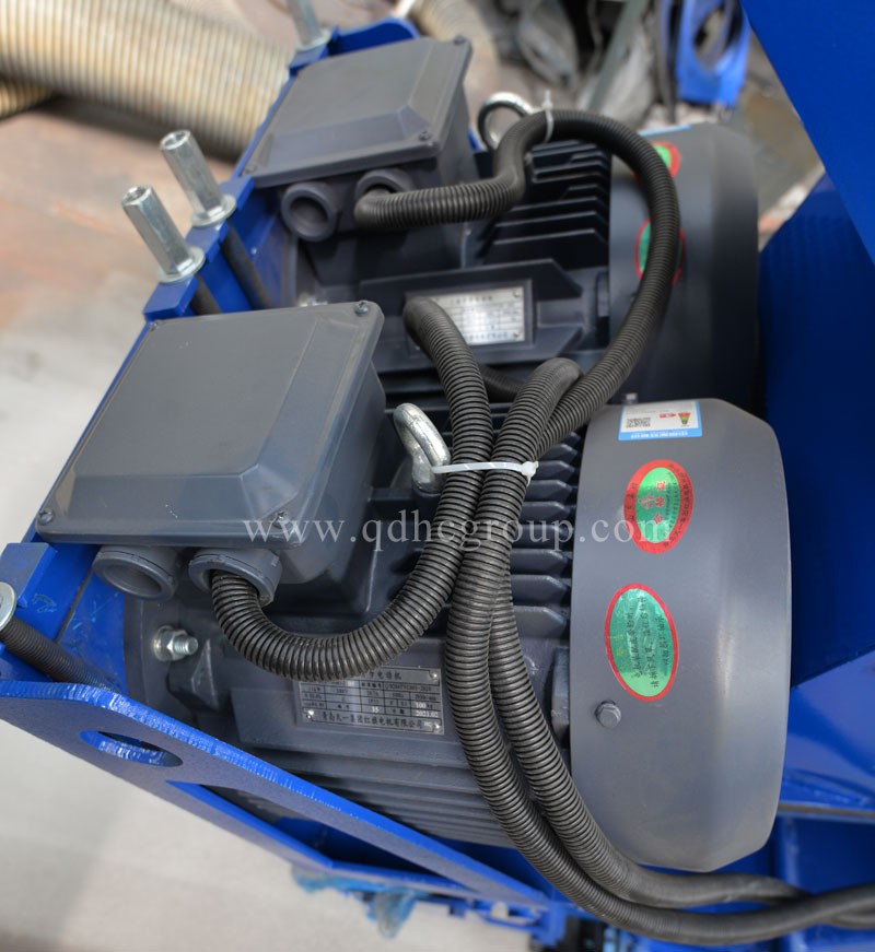 移動拋丸機配備雙電機 移動拋丸機配備雙電機