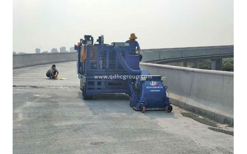 移動拋丸機在橋面施工時需要注意哪幾點問題？